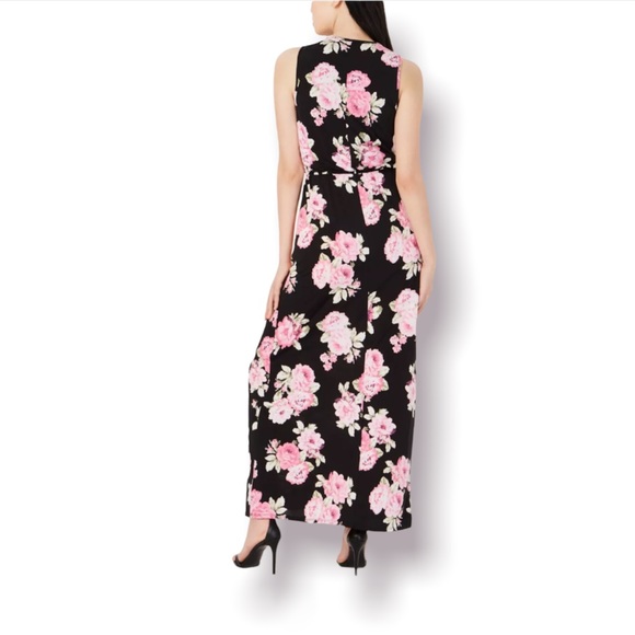 🌸New🌸 Trixxi Sleeveless Maxi Sheath Dress Size Small Junior - Picture 2 of 11